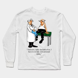 Funny Spectickles Medical Exam Humor Long Sleeve T-Shirt